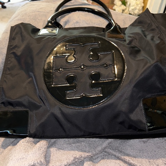 Tory Burch Handbags - ELLA PATENT TOTE BAG